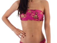 Set Roar-Pink Bandeau-Reto High-Leg