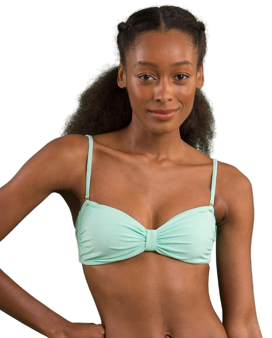 Top Malibu-Menta Bandeau-Duo