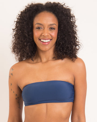 Top Navy Bandeau-Reto