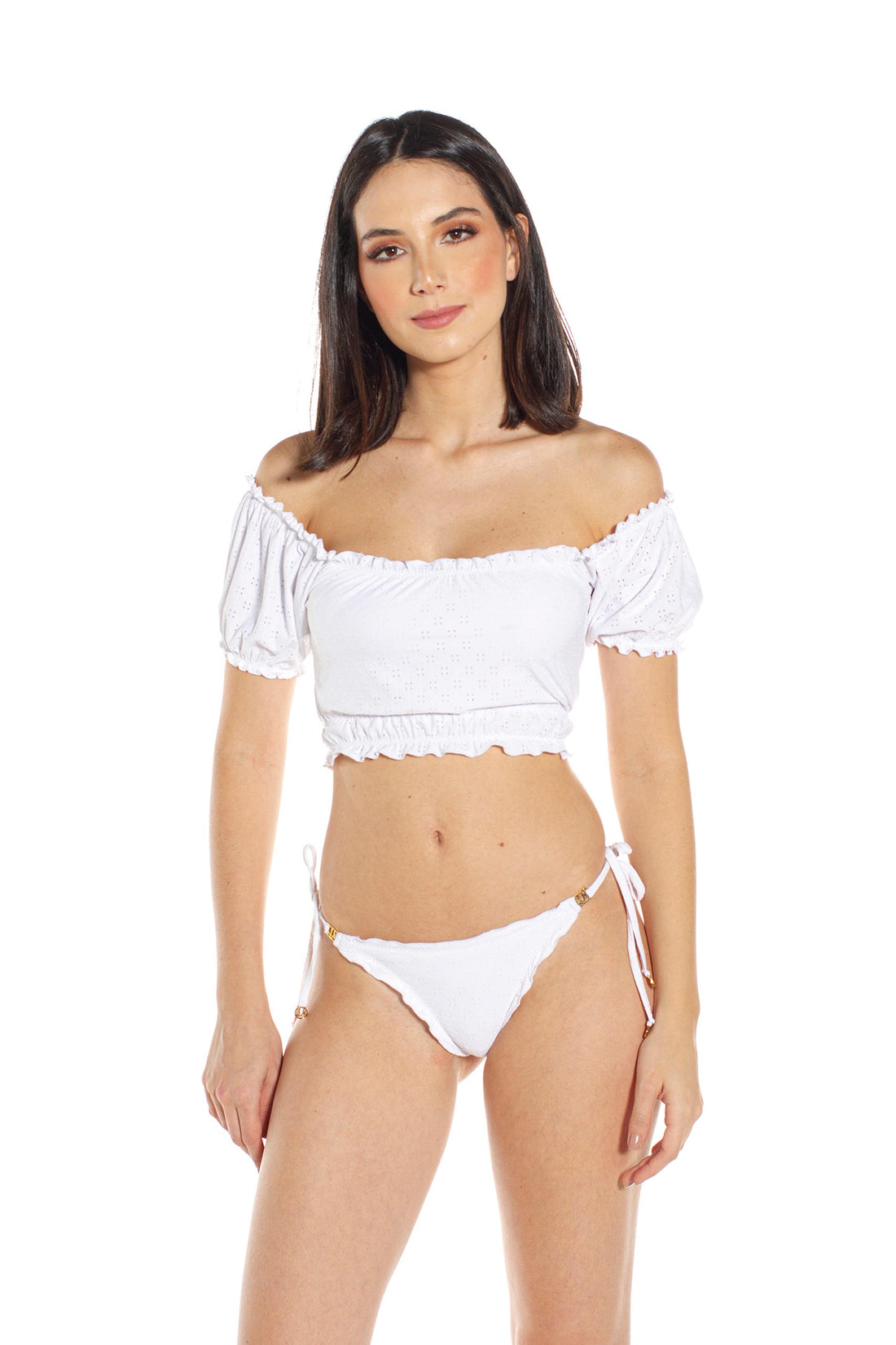 Bottom Ciganinha Laise Branco