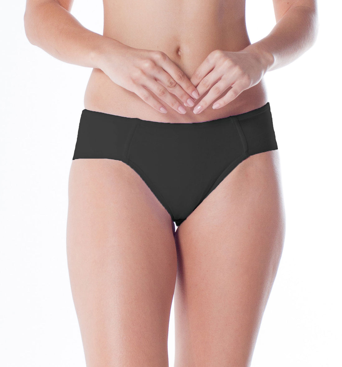 Bottom Lua Zipper Preto