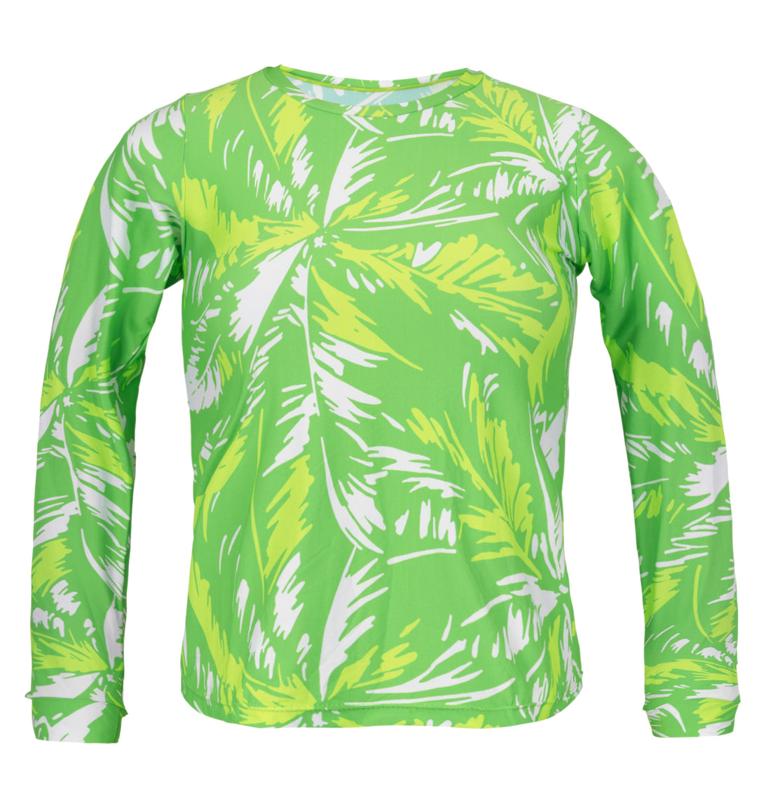 Top Green-Palms Rash-Guard