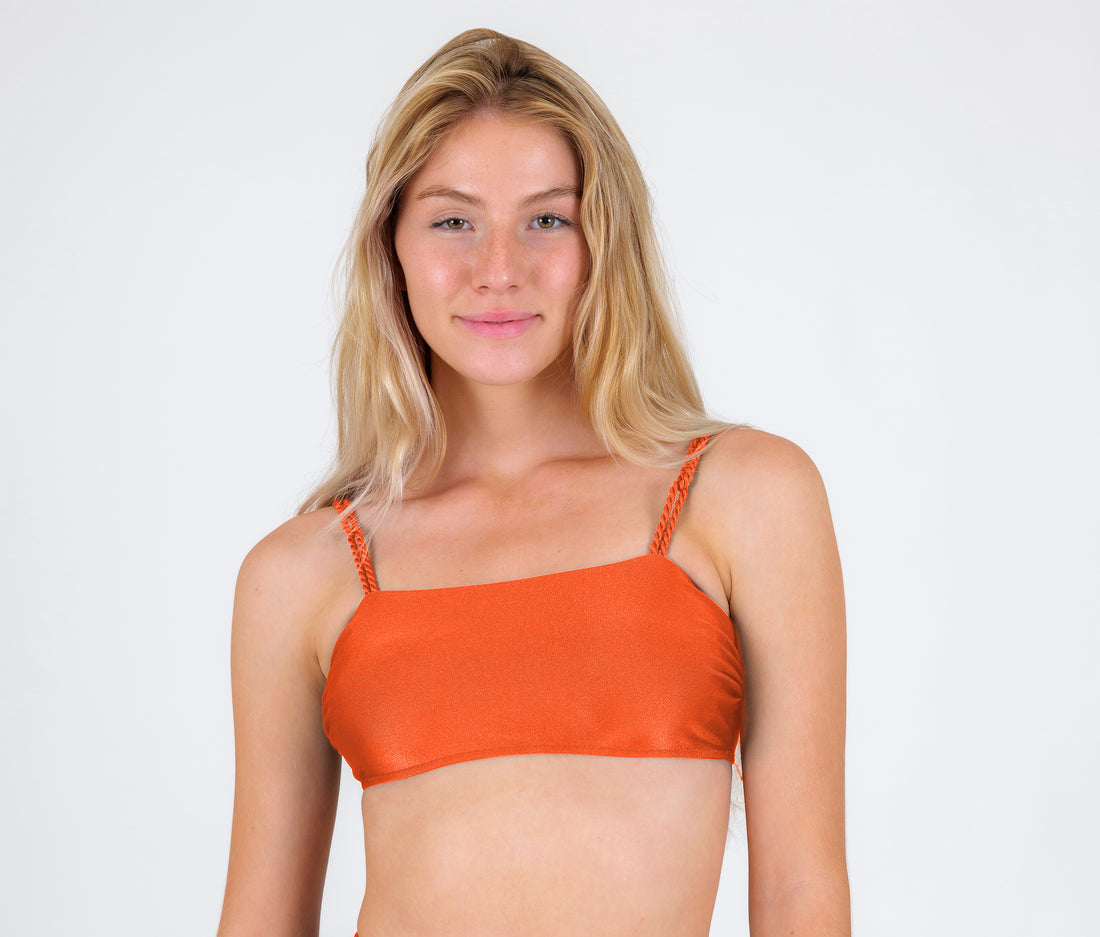 Top Paprica Bandeau-Reto