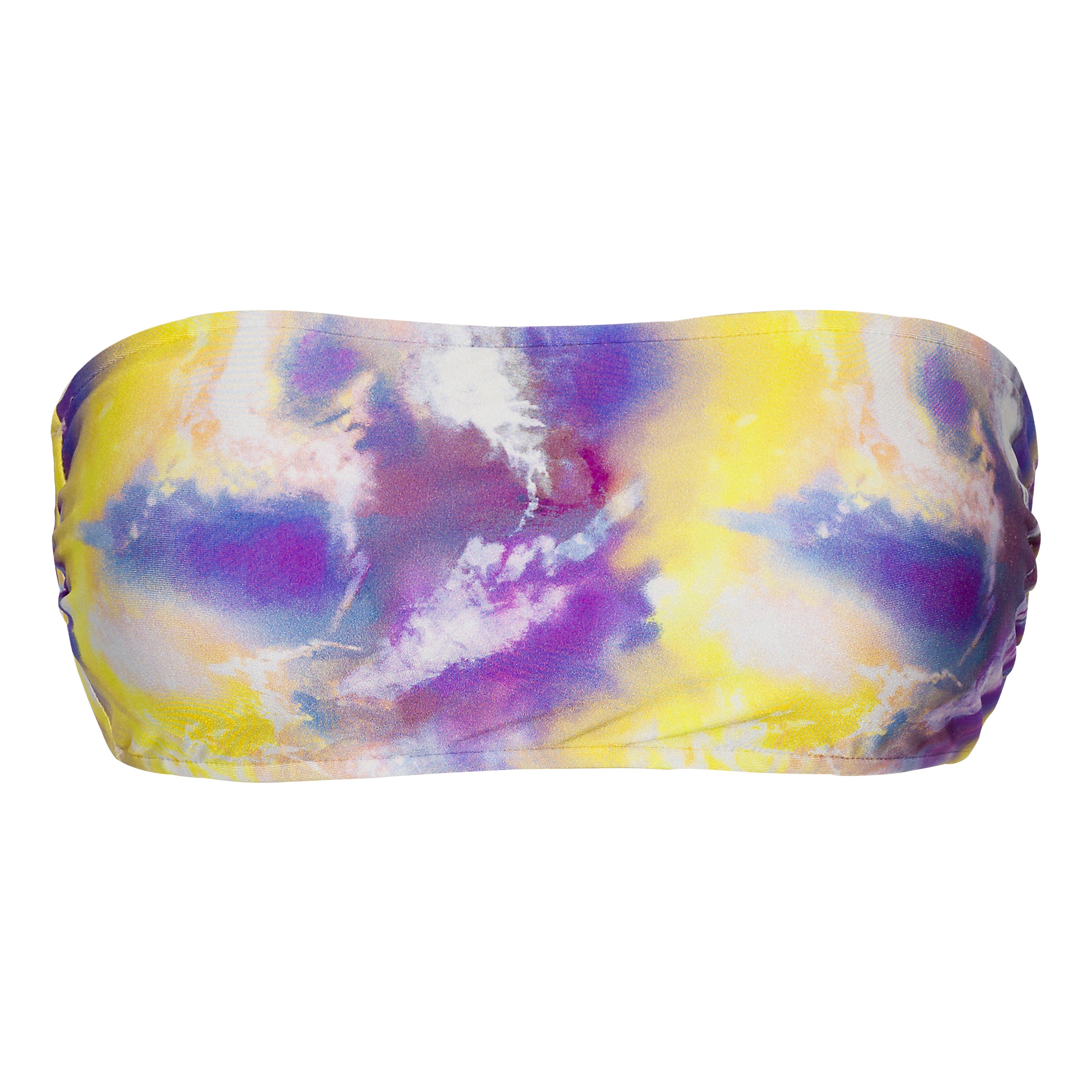 Top Tiedye-Purple Bandeau-Reto