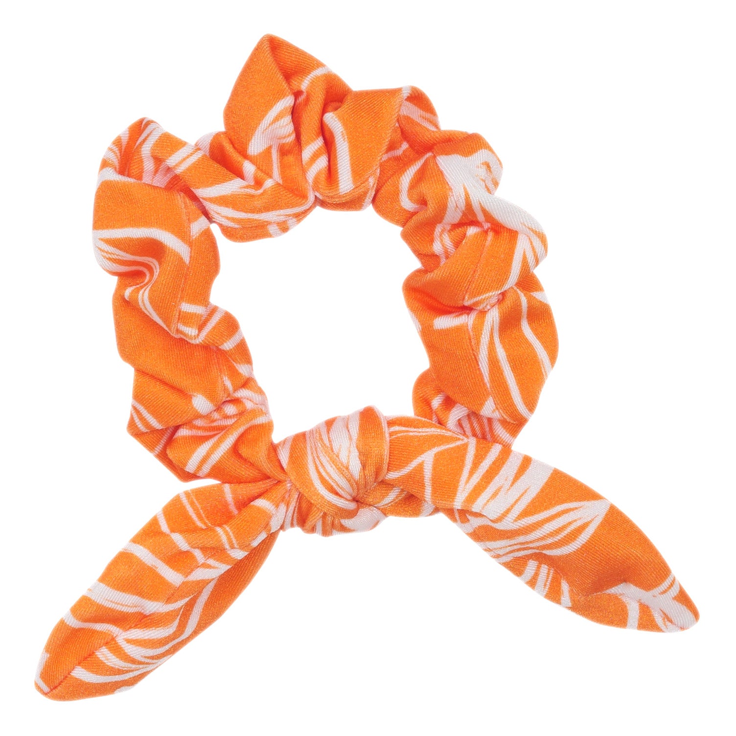 Trail-Orange Scrunchie